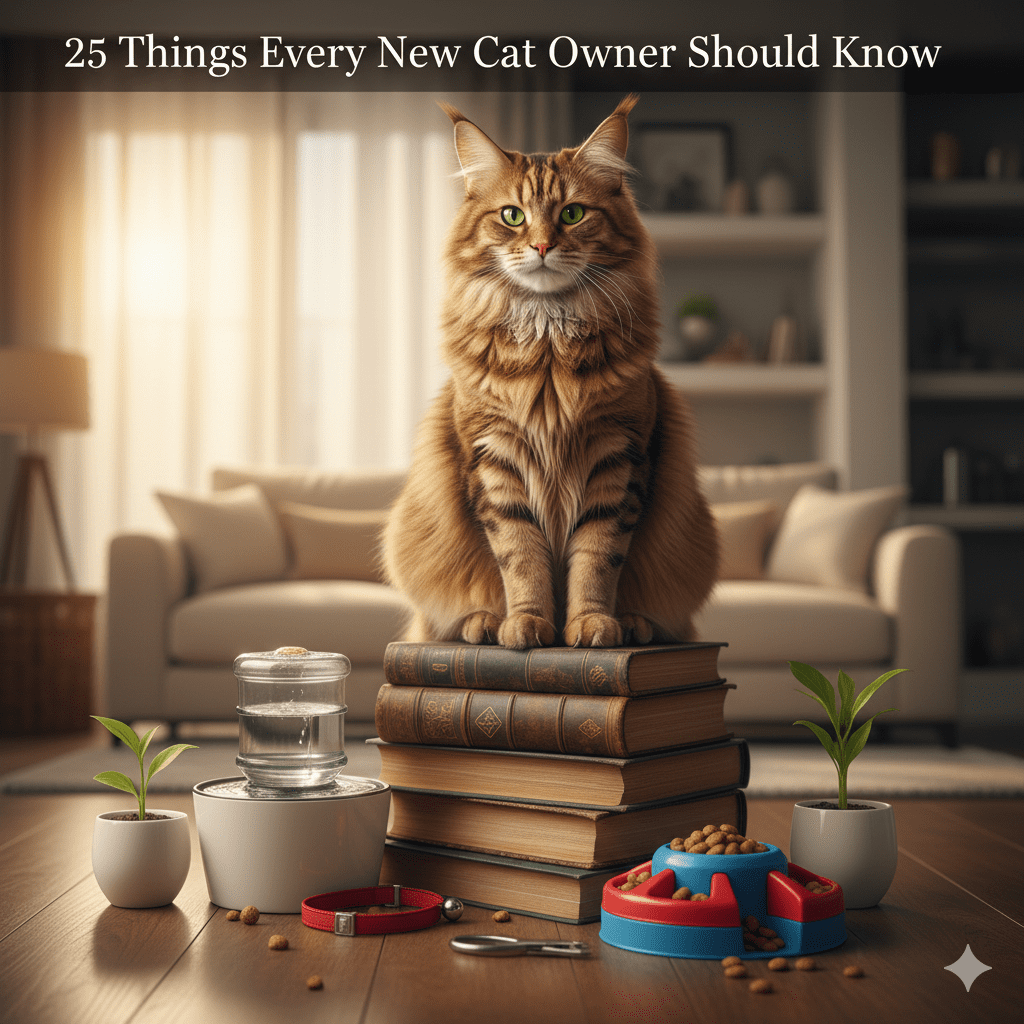 25 Things Every New Cat Owner Should Know